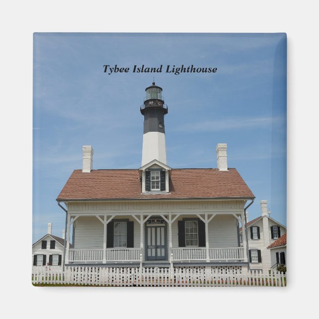 Aimant Tybee Island Lighthouse (Devant)