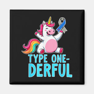 Aimant Type 1 Connaissance du diabète T1d Type 1
