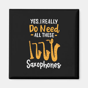 Aimant Types de saxophone