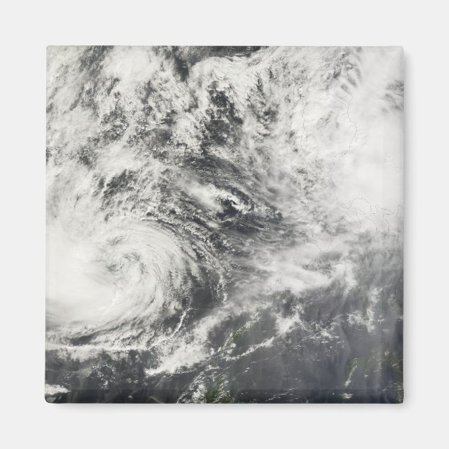 Aimant Typhoons Mitag et Hagibis (Devant)