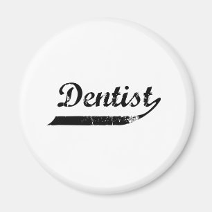 Aimant Typographie dentiste