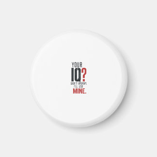 Aimant Typographie Sarcasique Smart IQ