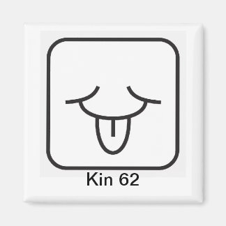 Aimant Tzolkin Vento Branco Kin 62