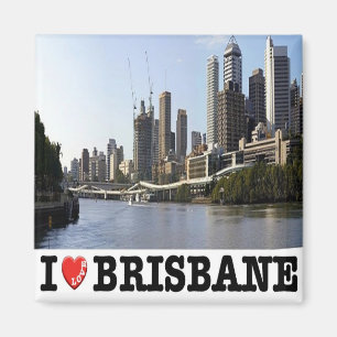 Aimant UA - Australie - Brisbane - I Love