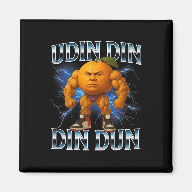 Aimant Udin Din Din Dun Funny Italian Brainrot Meme Bodyb (Devant)