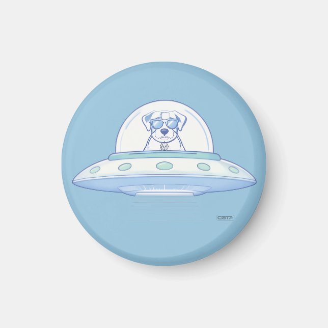 AIMANT UFO PETS (Devant)