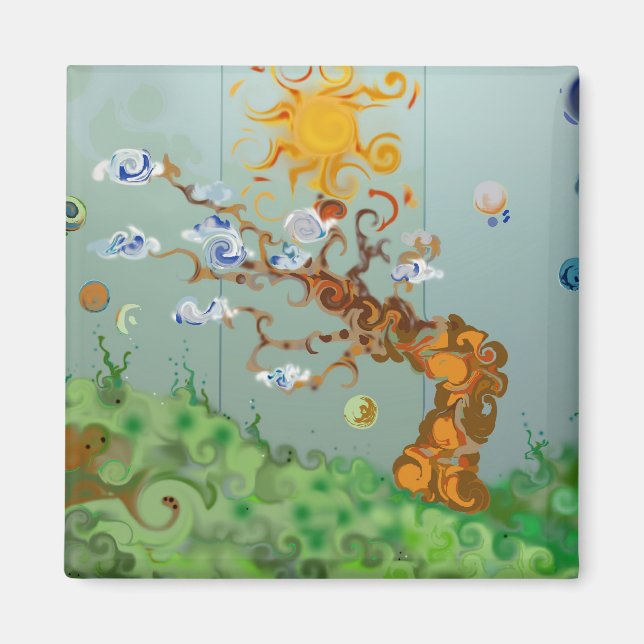 Aimant UKA L'Arbre (Devant)