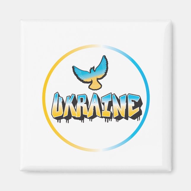 Aimant Ukraine Dove.ai (Devant)