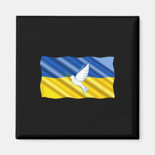 Aimant Ukraine Ukrainienne Priez pour l'Ukraine