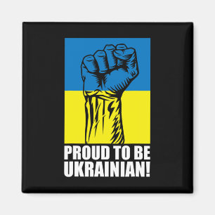 Aimant Ukraine Ukrainiens Ukrainien Kiev Trysub Drapeau 1