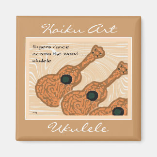 Aimant Ukulele Haiku
