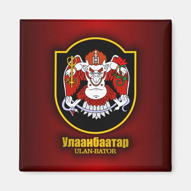 Aimant Ulan Bator Emblem (Devant)