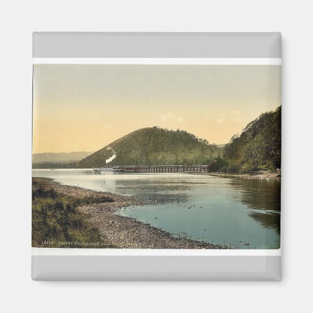 Aimant Ullswater, Pooley Bridge Pier, Lake District, Engl (Devant)