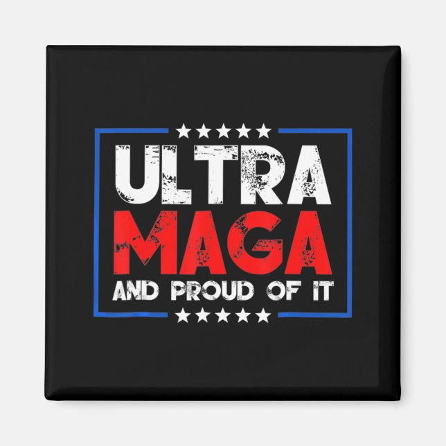 Aimant Ultra Maga Fière Ultra Maga 9 (Devant)
