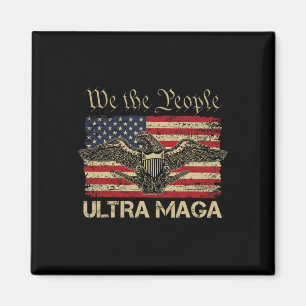 Aimant Ultra Mega We The People Fier Le Drapeau Républica