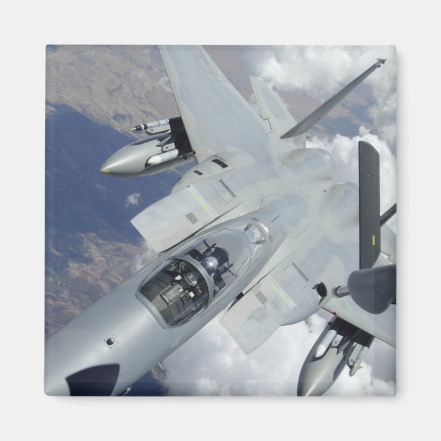 Aimant Un aigle F-15 s'éloigne d'un KC-135 (Devant)