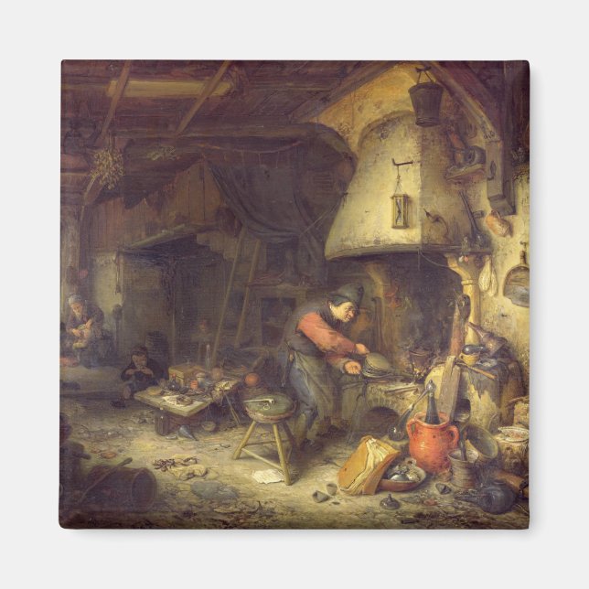 Aimant Un alchimiste, 1611 (Devant)