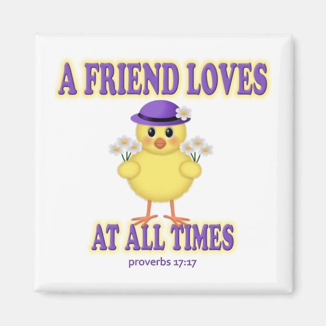 Aimant Un ami aime (Devant)