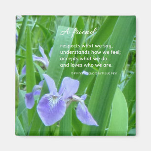 Aimant Un ami respecte ce que nous disons...Citation d'am