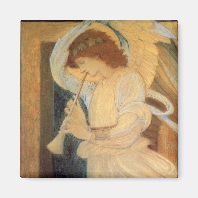 Aimant Un ange joue à Flageolet par Burne Jones (Devant)