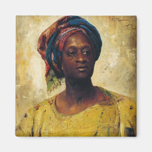 Aimant Un Arabe dans un Turban