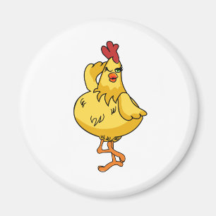Aimant Un autre poulet très idiot