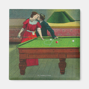 Aimant Un baiser du rouge