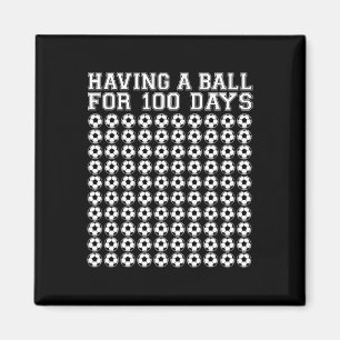Aimant Un Bal Pour 100 Jours Sport De Football 100 Jours