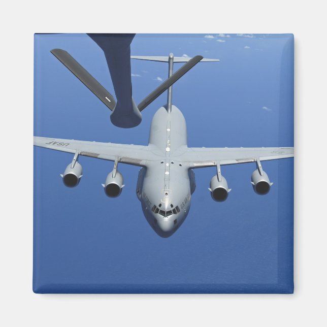 Aimant Un C-17 Globemaster III approche le boom (Devant)