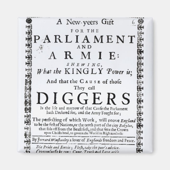 Aimant Un cadeau du Nouvel An (Devant)