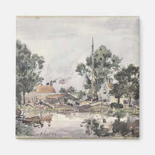 Aimant Un canal à la Haye, 1868