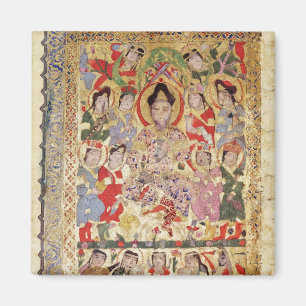 Aimant Un chanteur, musiciens et chanteurs de poète