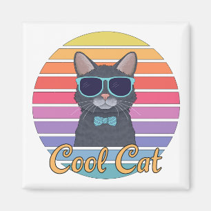 Aimant Un Chat Cool