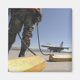 Aimant Un chef d'équipe de l'Armée de l'Air d'USA