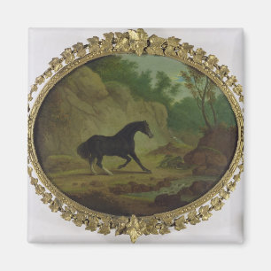 Aimant Un cheval effrayé par un serpent, 1792 (huile sur