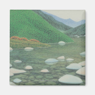 Aimant Un coin silencieux dans les montagnes