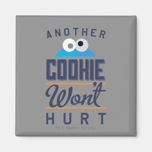 Aimant Un cookie ne peut pas faire de mal (Devant)