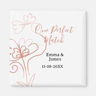 Aimant Un couple de mariage en terre cuite nom f