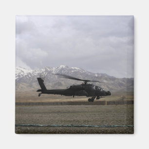 Aimant Un décollage d'AH-64A Apache