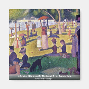 Aimant Un dimanche après-midi sur l'île