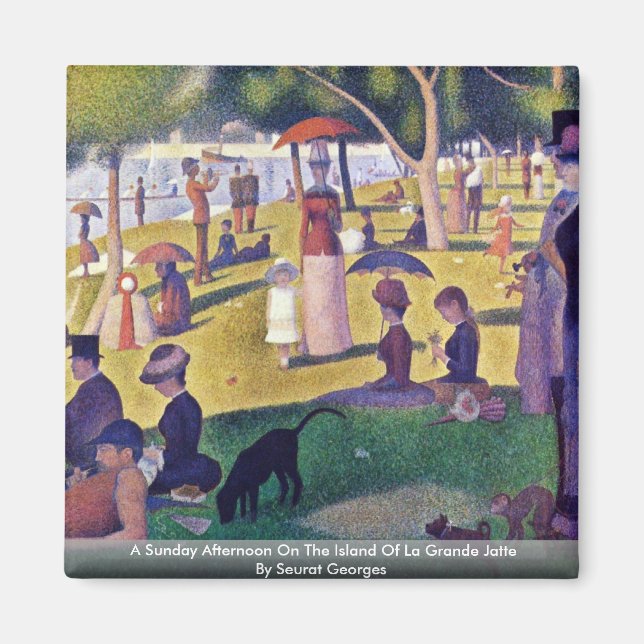 Aimant Un Dimanche Après-Midi Sur L'Île (Devant)