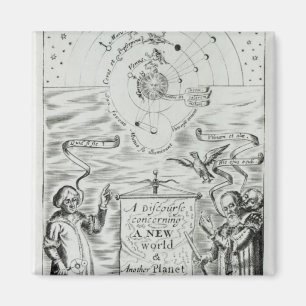 Aimant 'Un discours au sujet de nouveau monde Planet
