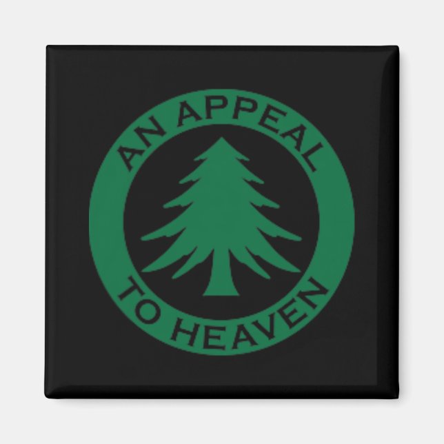 Aimant Un drapeau An Appeal To Heaven Ne Tree Flag Rounde (Devant)