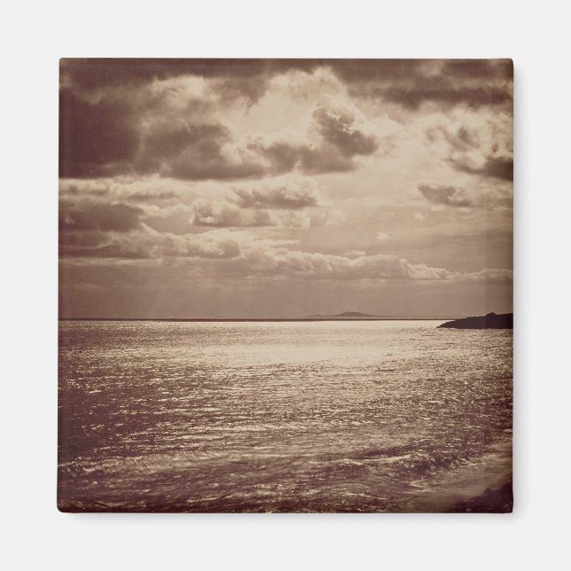 Aimant Un effet du soleil, Normandie c.1857 (photo sépia (Devant)