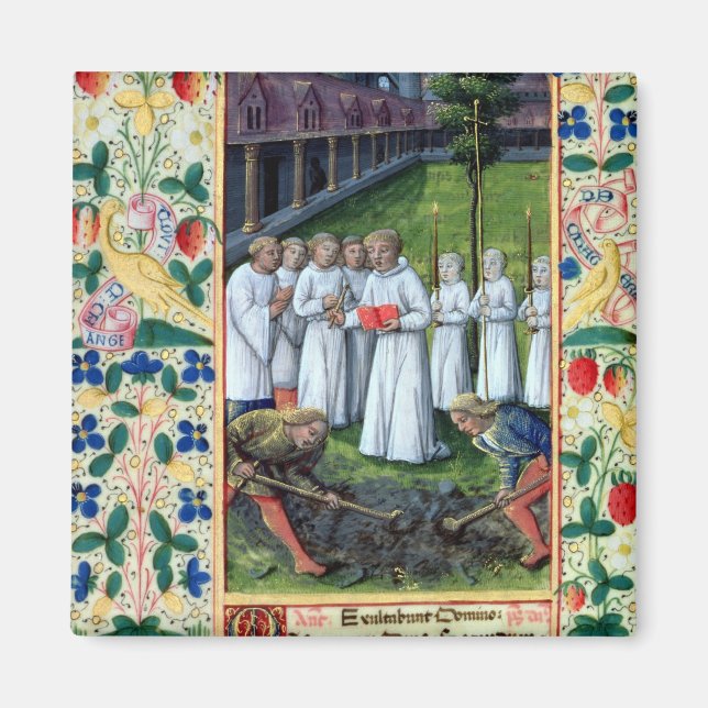 Aimant Un enterrement (Devant)