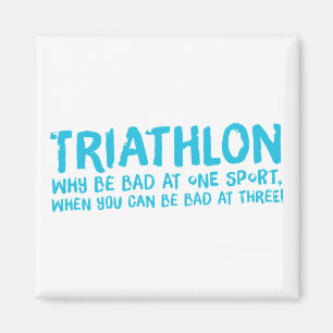 Aimant Un grand cadeau de Triathlon pour votre ami ou fam