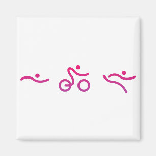 Aimant Un grand cadeau de Triathlon pour votre ami ou fam