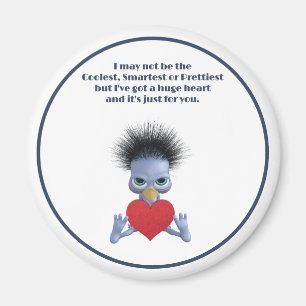 Aimant Un immense coeur juste pour vous La Saint-Valentin
