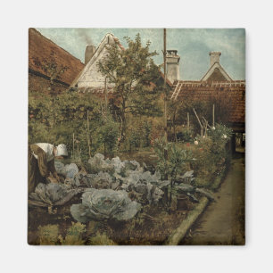 Aimant Un jardin flamand