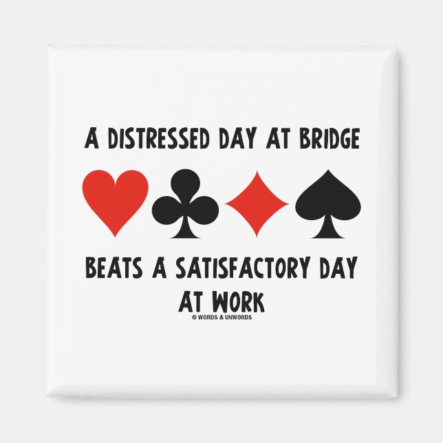 Aimant Un Jour Déchiré À Bridge Battre Un Satisfaisant (Devant)